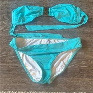 Trina Turk Blue Bikini Set